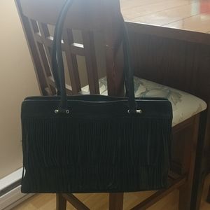 Suede Fringe bag